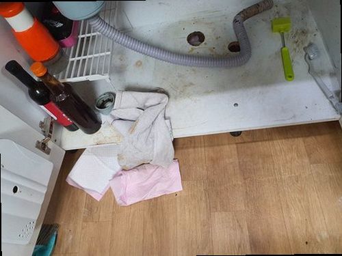 부산 중구 광복동 하수구막힘 배수구 주변 상태와 물 고임을 확인하는 현장 점검 모습